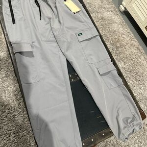 Men's Light Gray Cargo Pants